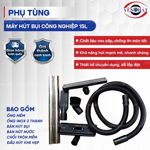 Phụ tùng máy hút bụi công nghiệp 15L 2