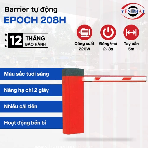 Barrier tự động EPOCH 208H 2