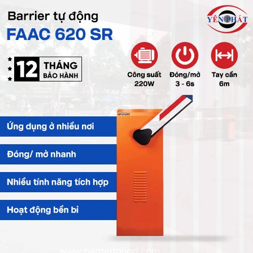 Barrier tự động FAAC 620 SR 2