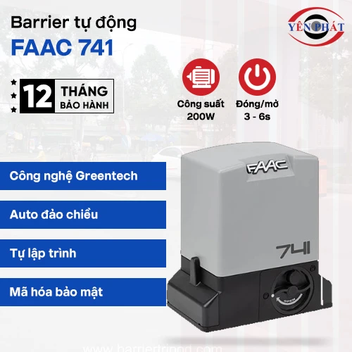 Cổng tự động FAAC 741 2