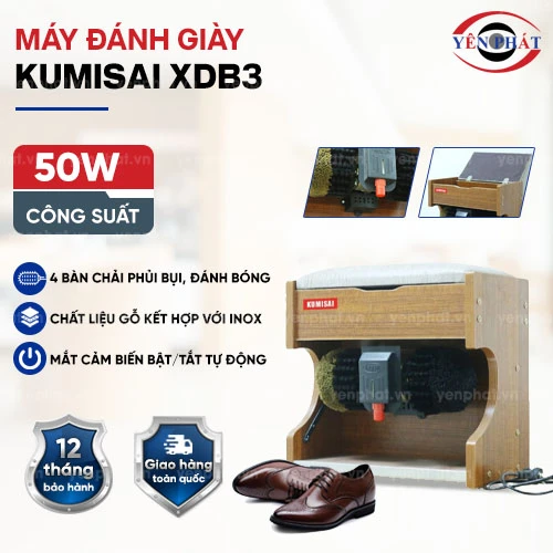 Máy đánh bóng giày tại nhà Kumisai XDB3 2