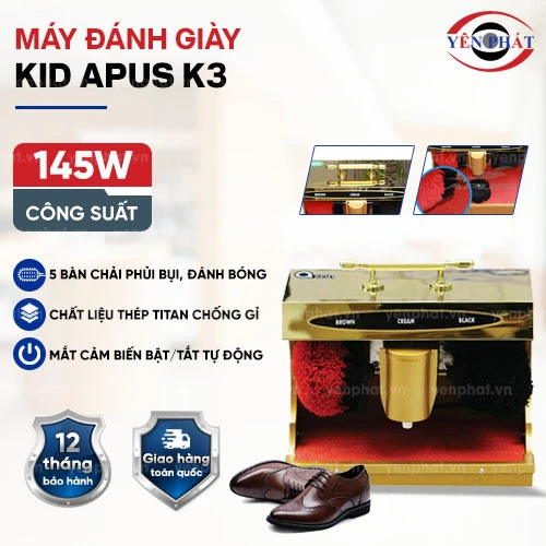 Máy đánh giày tự động Kid Apus K3 2