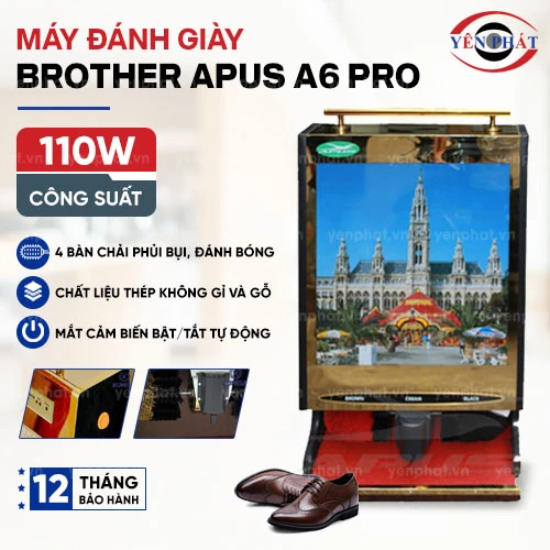 Máy đánh giày Brother Apus A6 Pro 2