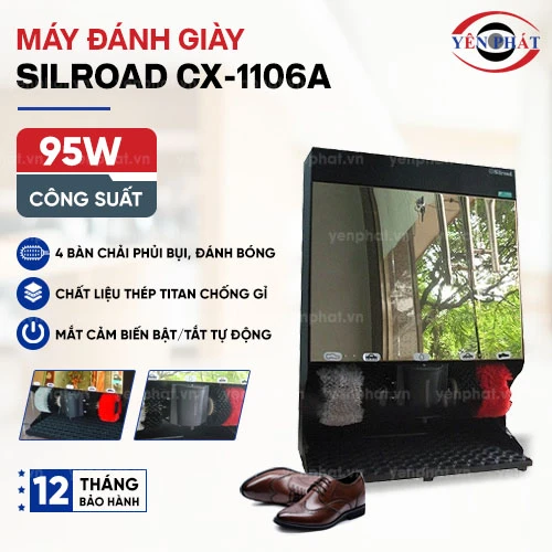 Máy đánh giày văn phòng công sở Silroad CX-1106A 2