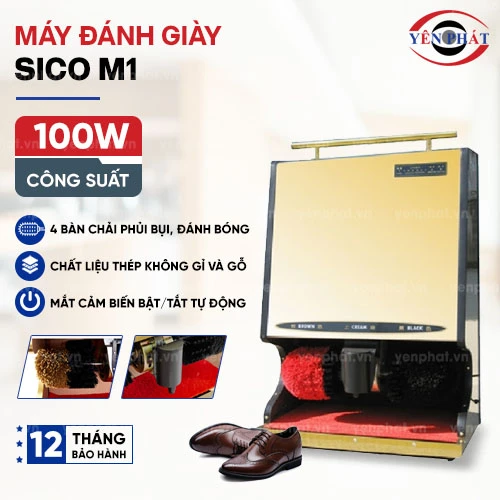 Máy đánh giày văn phòng tự động Sico M1 2