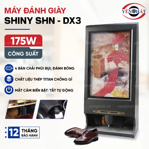 Máy đánh giày công sở tự động SHINY SHN - DX3 2