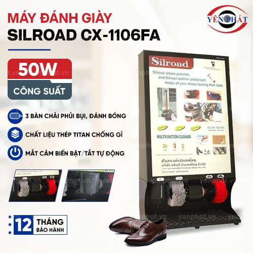 Máy đánh giày công sở tự động Silroad CX-1106FA 2