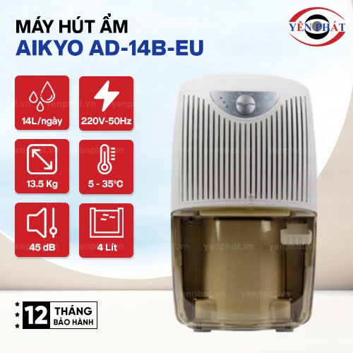 Máy hút ẩm Aikyo AD-14B-EU 2