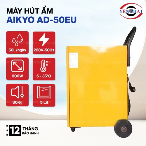 Máy hút ẩm công nghiệp AIKYO AD-50EU 2