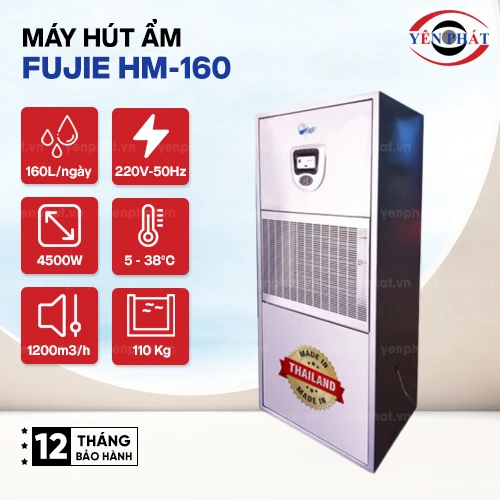 Máy Hút Ẩm Công Nghiệp FujiE HM-160 2