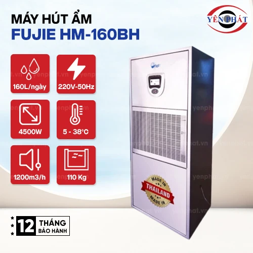 Máy Hút Ẩm Công Nghiệp FujiE HM-160BH 2