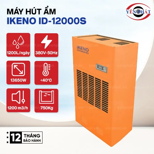 Máy hút ẩm công nghiệp IKENO ID-12000S 2