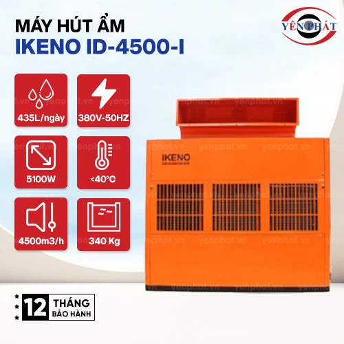Máy hút ẩm đẳng nhiệt IKENO ID-4500-I 2