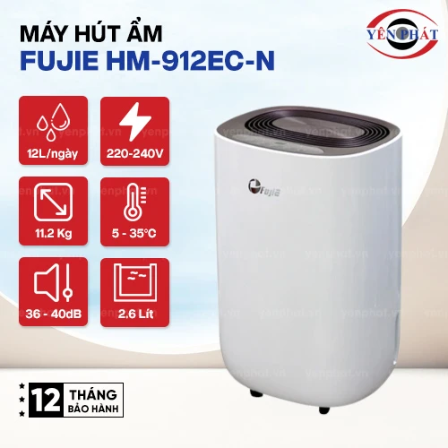 Máy Hút Ẩm FujiE HM-912EC-N 2
