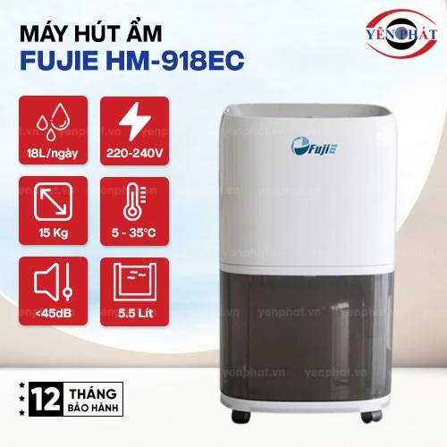 Máy Hút Ẩm FujiE HM-918EC 2