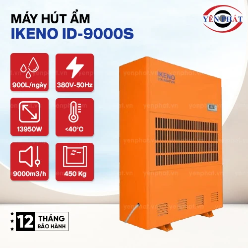 Máy hút ẩm IKENO ID-9000S 2