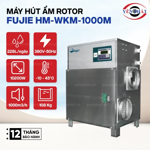 Máy Hút Ẩm Rotor FujiE HM-WKM-1000M 2