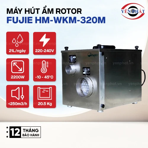Máy Hút Ẩm Rotor FujiE HM-WKM-320M 2