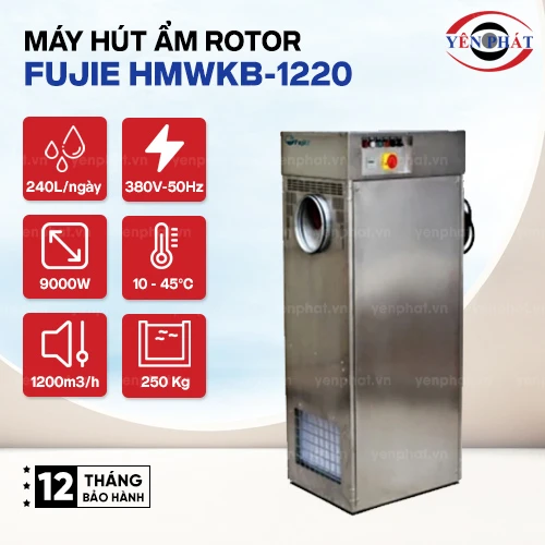 Máy hút ẩm Rotor FujiE HMWKB-1220 2