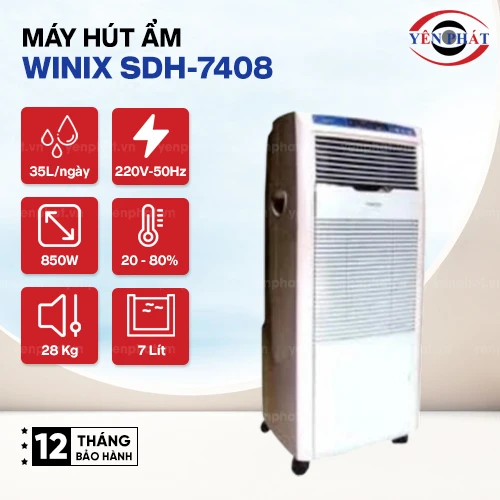 Máy hút ẩm Winix SDH-7408 2
