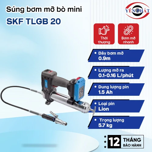 Súng bơm mỡ bò mini SKF TLGB 20 2