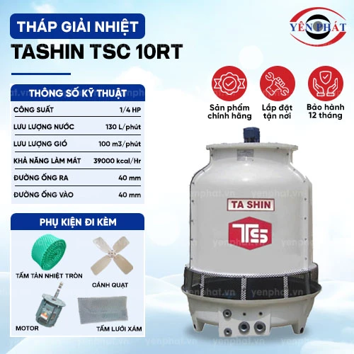 Tháp giải nhiệt Tashin TSC 10RT 2