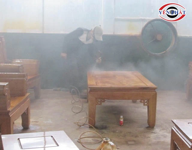 Bụi trong sản xuất ảnh hưởng tới sản phẩm