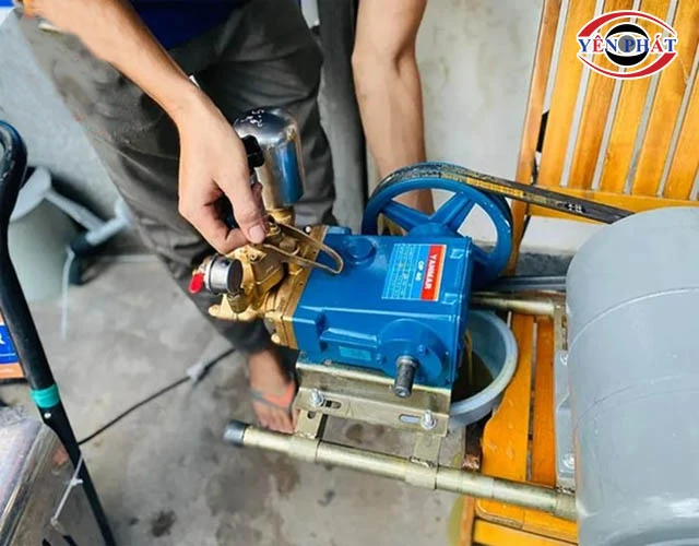 Cách sử dụng máy rửa xe dây đai