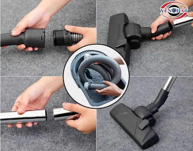 Làm sạch đầu hút bụi nhanh, không làm hỏng linh kiện