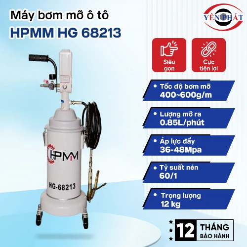 Máy bơm mỡ ô tô HPMM HG 68213 2