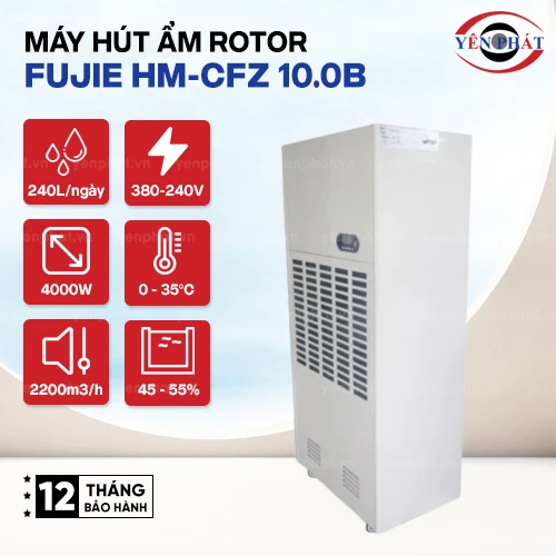 Máy hút ẩm công nghiệp FujiE HM-CFZ 10.0B 2