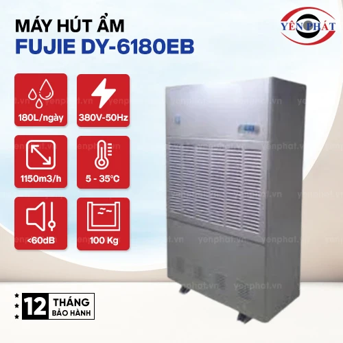 Máy hút ẩm công nghiệp FujiE DY-6180EB 2
