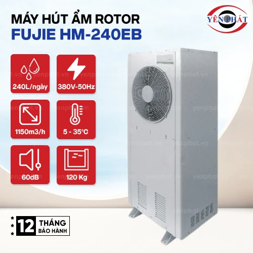 Máy hút ẩm công nghiệp FujiE HM-240EB 2