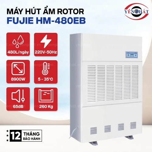 Máy hút ẩm công nghiệp FujiE HM-480EB 2