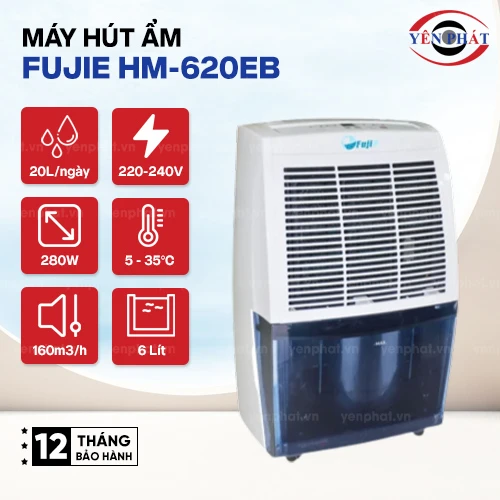 Máy hút ẩm FujiE HM-620EB 2