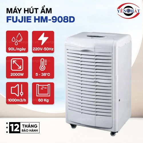 Máy hút ẩm FujiE HM-908D 2