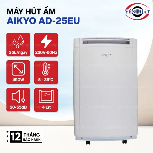 Máy hút ẩm gia đình AIKYO AD-25EU 2