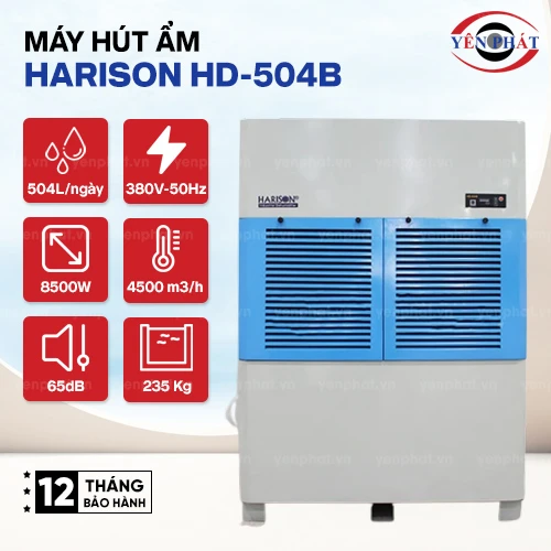 Máy hút ẩm Harison HD-504B 2