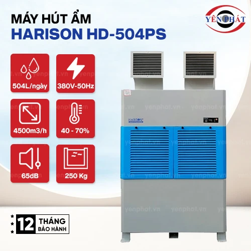 Máy hút ẩm Harison HD-504PS 2