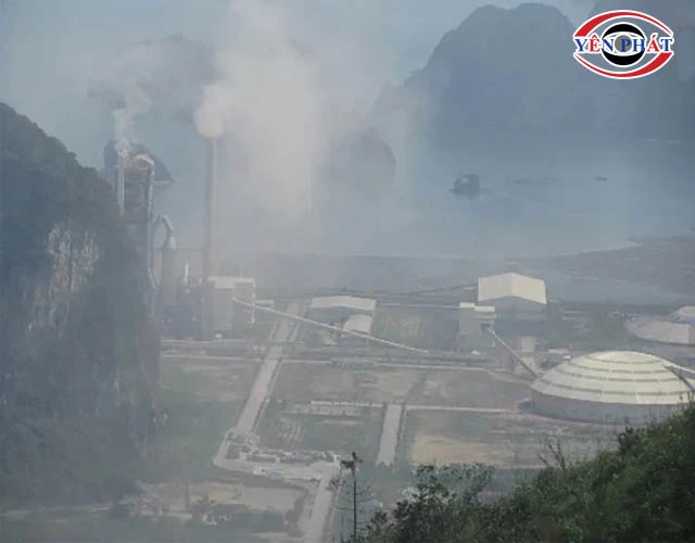 Bụi trong sản xuất o nhiễm môi trường