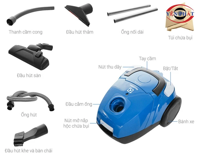 Tháo rời các bộ phận để dễ dàng làm sạch sâu