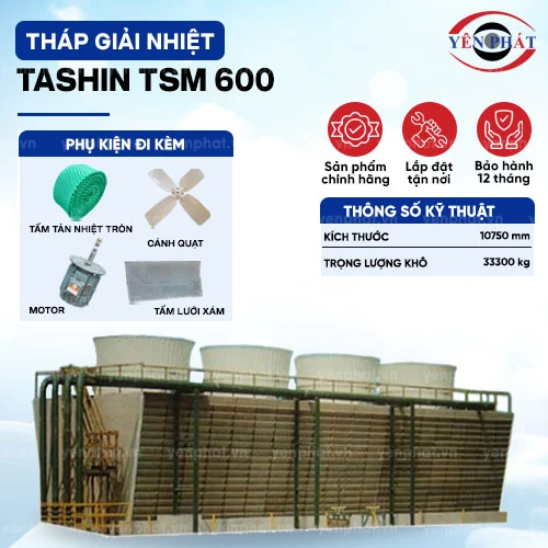 Tháp giải nhiệt TSM 600 2