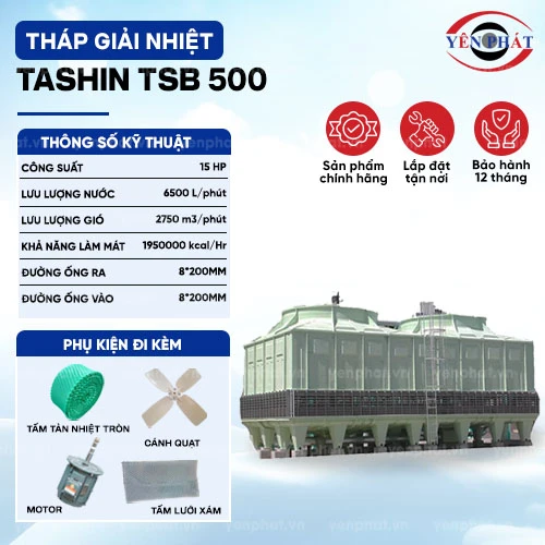 Tháp giải nhiệt TSB 500 2