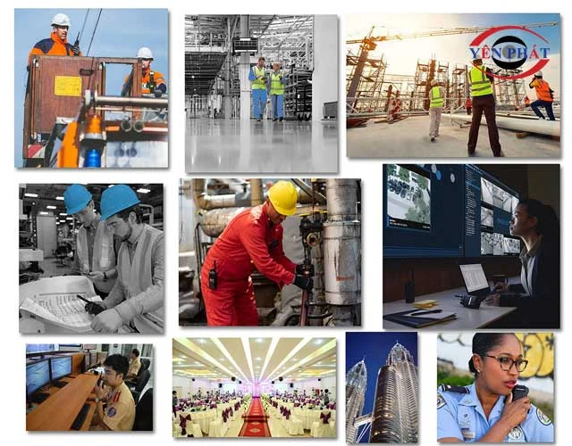 Ứng dụng của bộ đàm Visen trong công việc