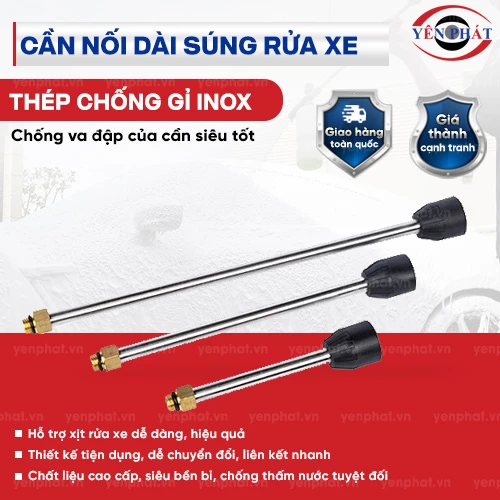 Cần nối dài súng rửa xe 2