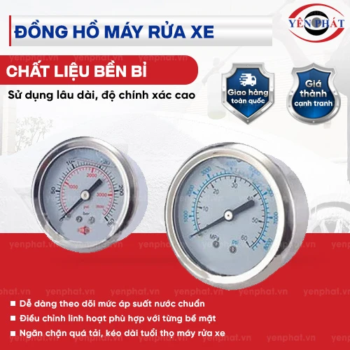 Đồng hồ máy rửa xe 2