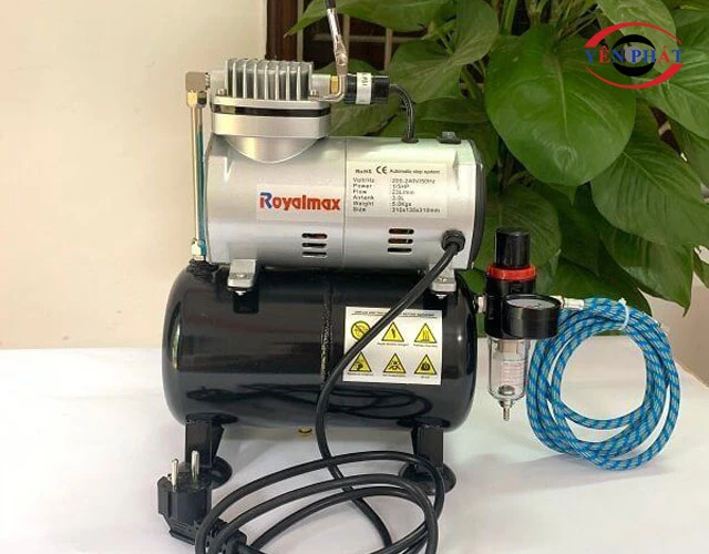 hình ảnh Máy nén khí loại nhỏ Airbrush TC-20T Royalmax