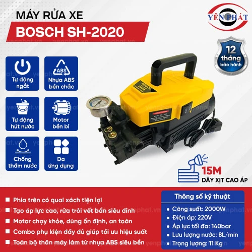 Máy rửa xe Bosch SH-2020 2