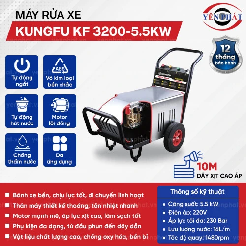 Máy rửa xe Kungfu KF 3200-5.5kw 2