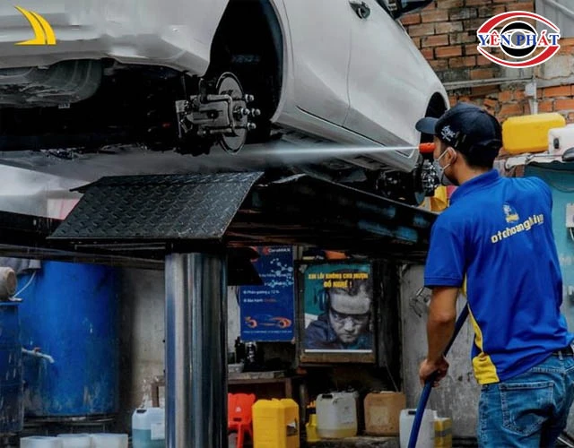 Máy rửa xe 7.5kW công suất khỏe